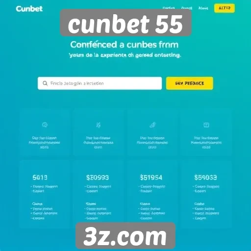 experiência do usuário no site cunbet 55